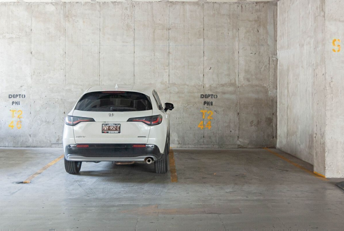 Lugares de estacionamiento