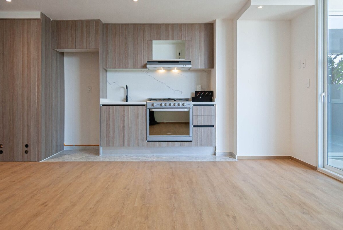 Cocina vista frontal