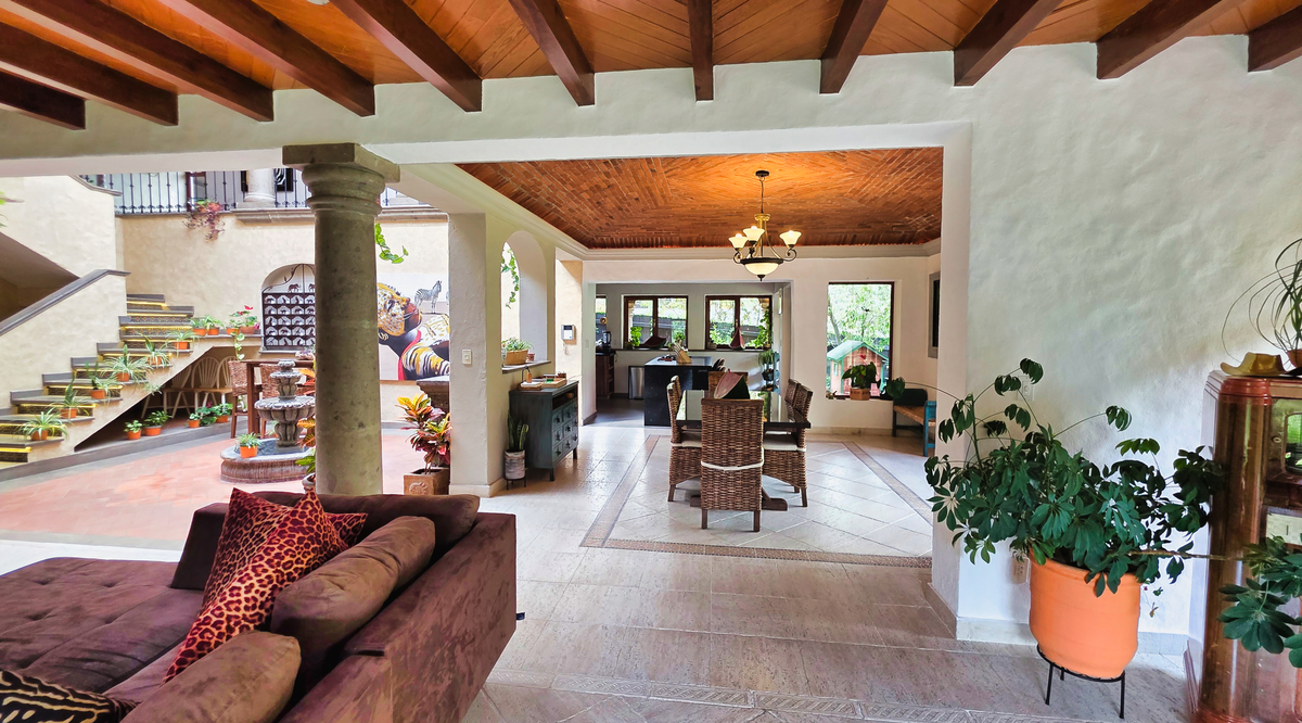 Sala, comedor y cocina